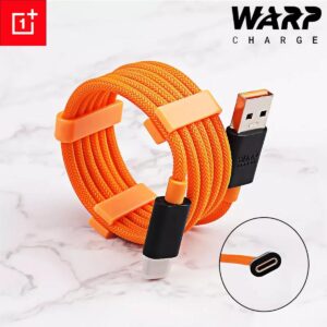 6A High-Speed USB-C Charging & Data Cable – Warp Charge & Fast Data Transfer