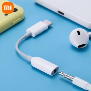 Xiaomi Usb Type C To 3.5mm Earphone Audio Jack Aux Cable Adapter Mi 12t 12 11 10T Pro Lite ultra 12X Poco F3 pad blackshark 5
