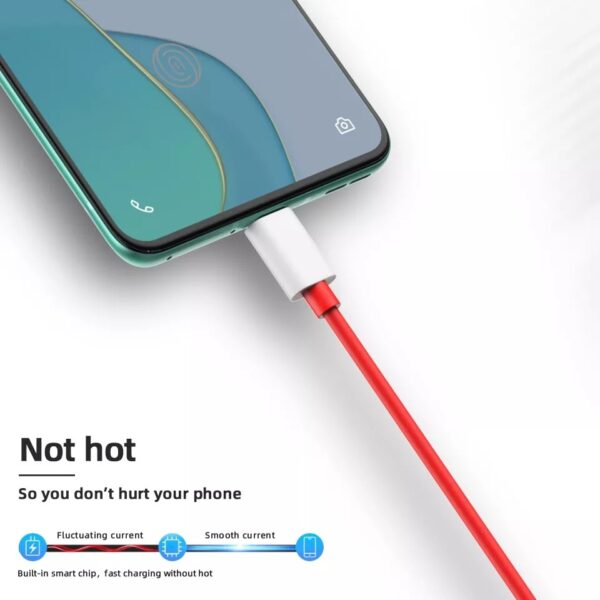 Oneplus Cable Original Type C 6A Fast Charge Warp Supervooc Dash Cable For One Plus 3 5 6 7 8 10 Pro 10R Nord 2T CE 2 5G 9R 9 8T 8 7T N20 - Image 2